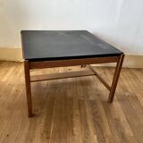 Coffee Table With Black Lacquered Top And Reversible