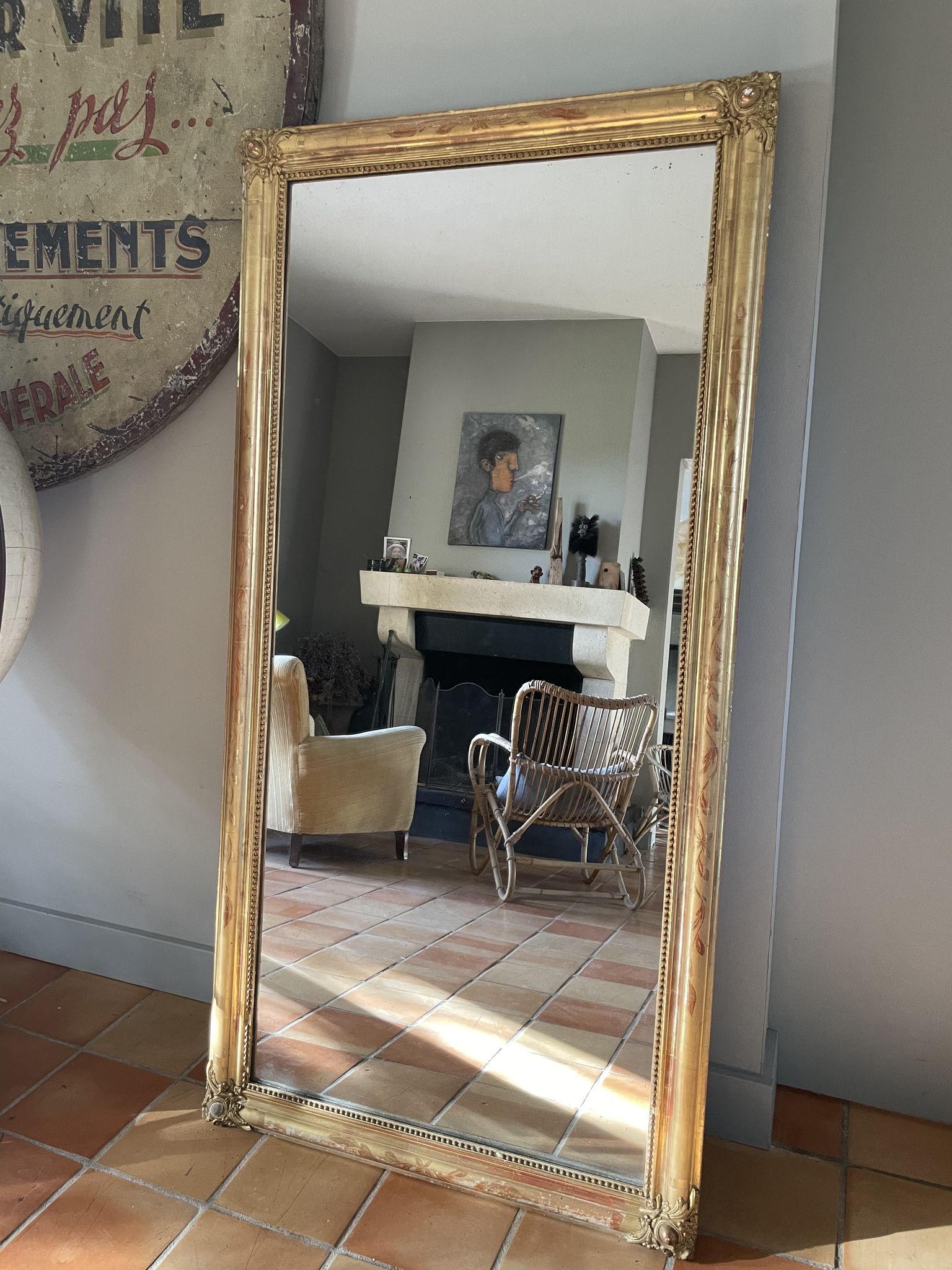 Mirror 19th 152x76