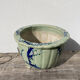 Chinese blue ceramic pot cover