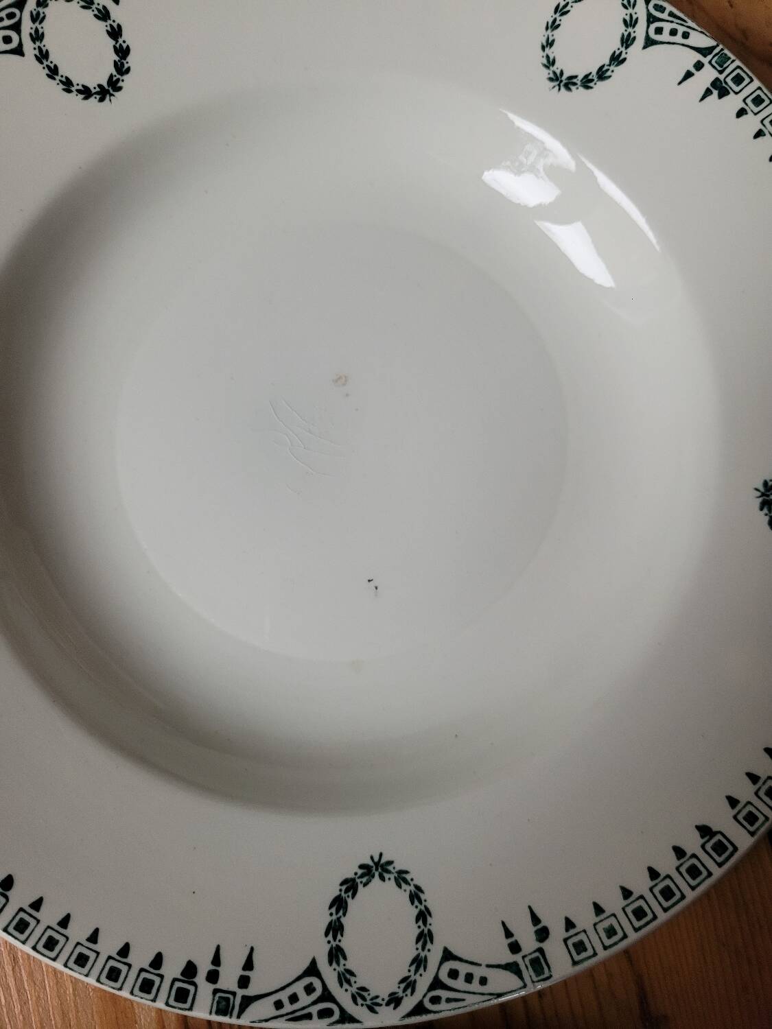 Set 6 soup plates and 6 flat plates n°418 ceranord