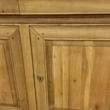 Louis Philippe 3-door buffet, airbrushed and glazed