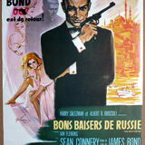 Original movie poster "Good Kisses from Russia" Sean Connery - James Bond 007