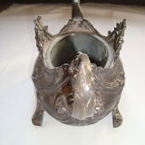 Cast Iron Planter with French Vintage Handles