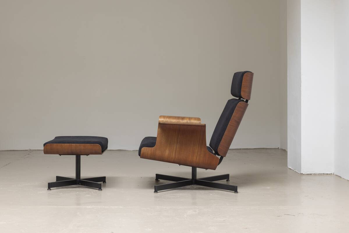 Easy chairs by Pierre Guariche for Meurop, Belgium 1960s
