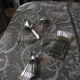 Housewife 37 pieces in silver metal by François Frionnet