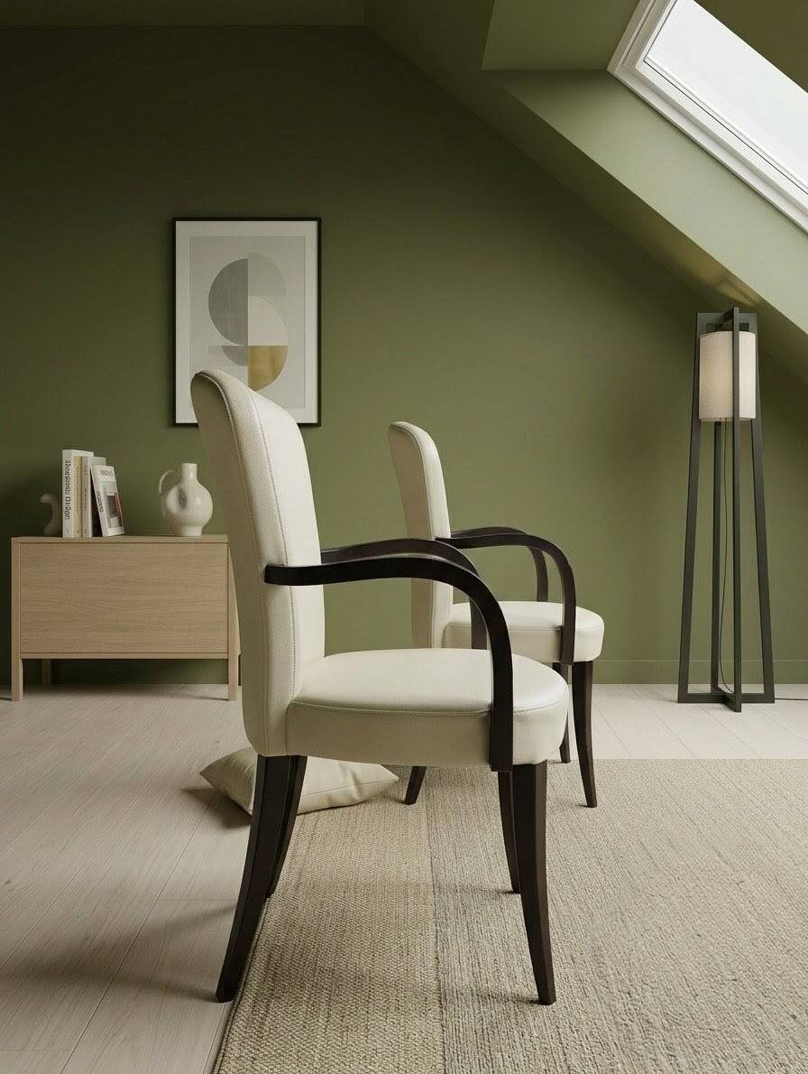 Paire de fauteuils Montbel Euforia 00121 en cuir – Made in Italy