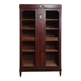 Louis XVI library in cedar burl