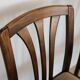 Ensemble vintage de 4 chaises de salle à manger