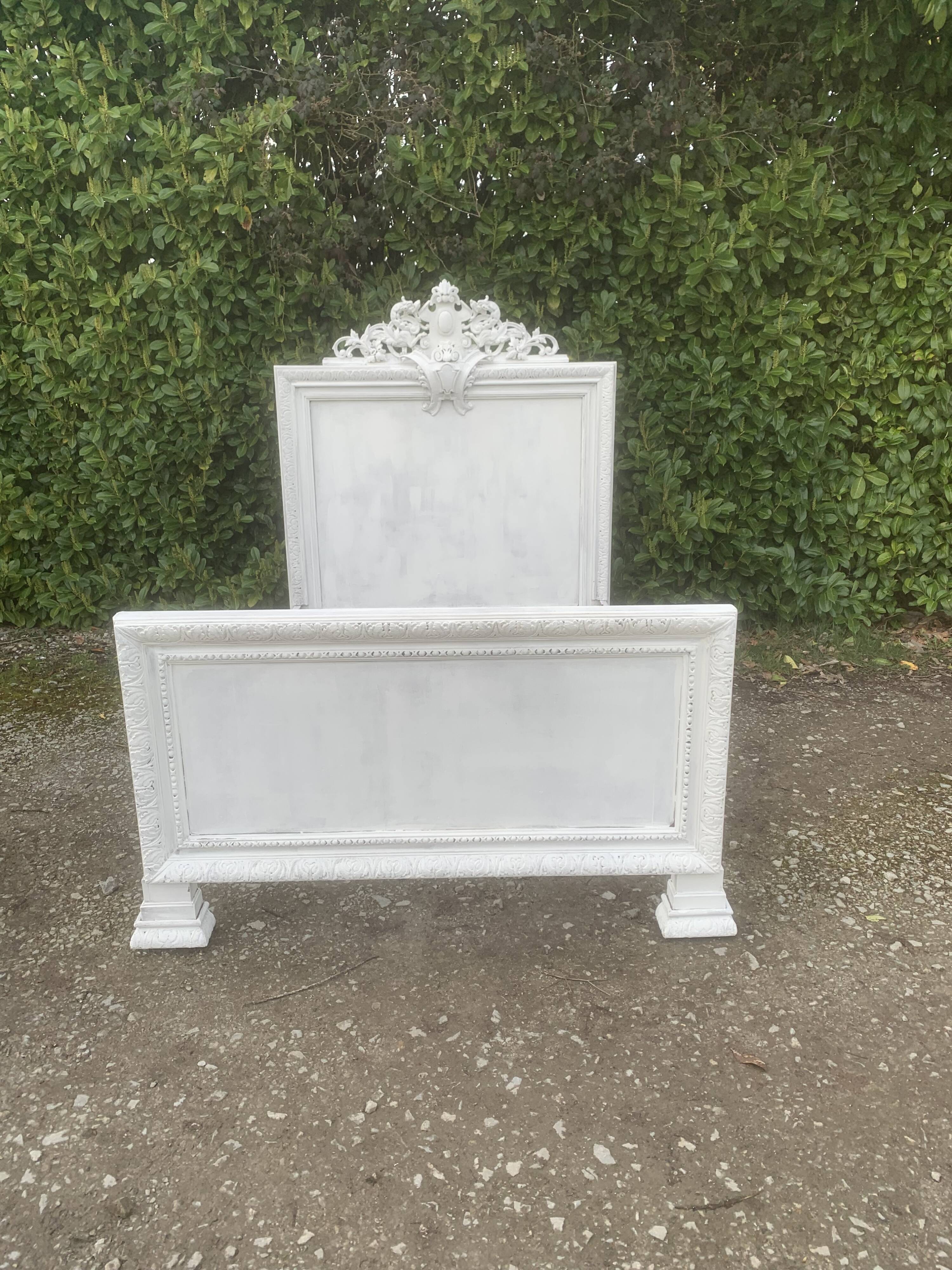 19th century castle bed