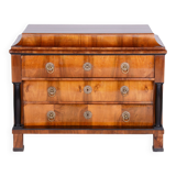 Commode en noyer Biedermeier Tchéquie années 1820