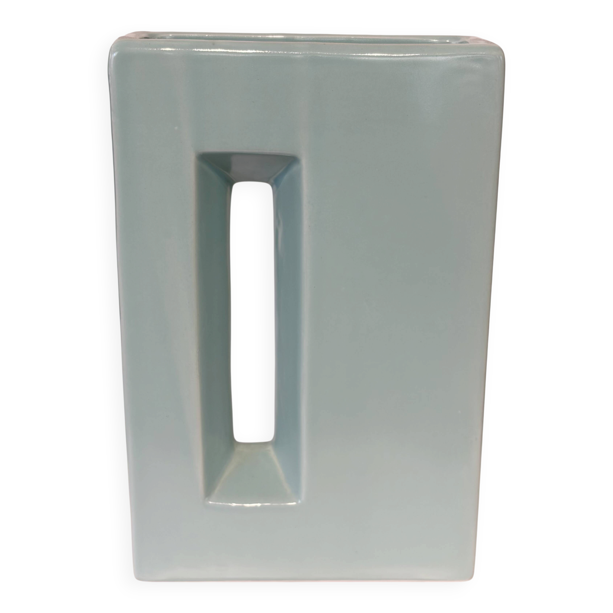 Vase géométrique 1980