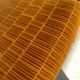 Set of 5 scandinavian chairs vintage teak and orange 70s