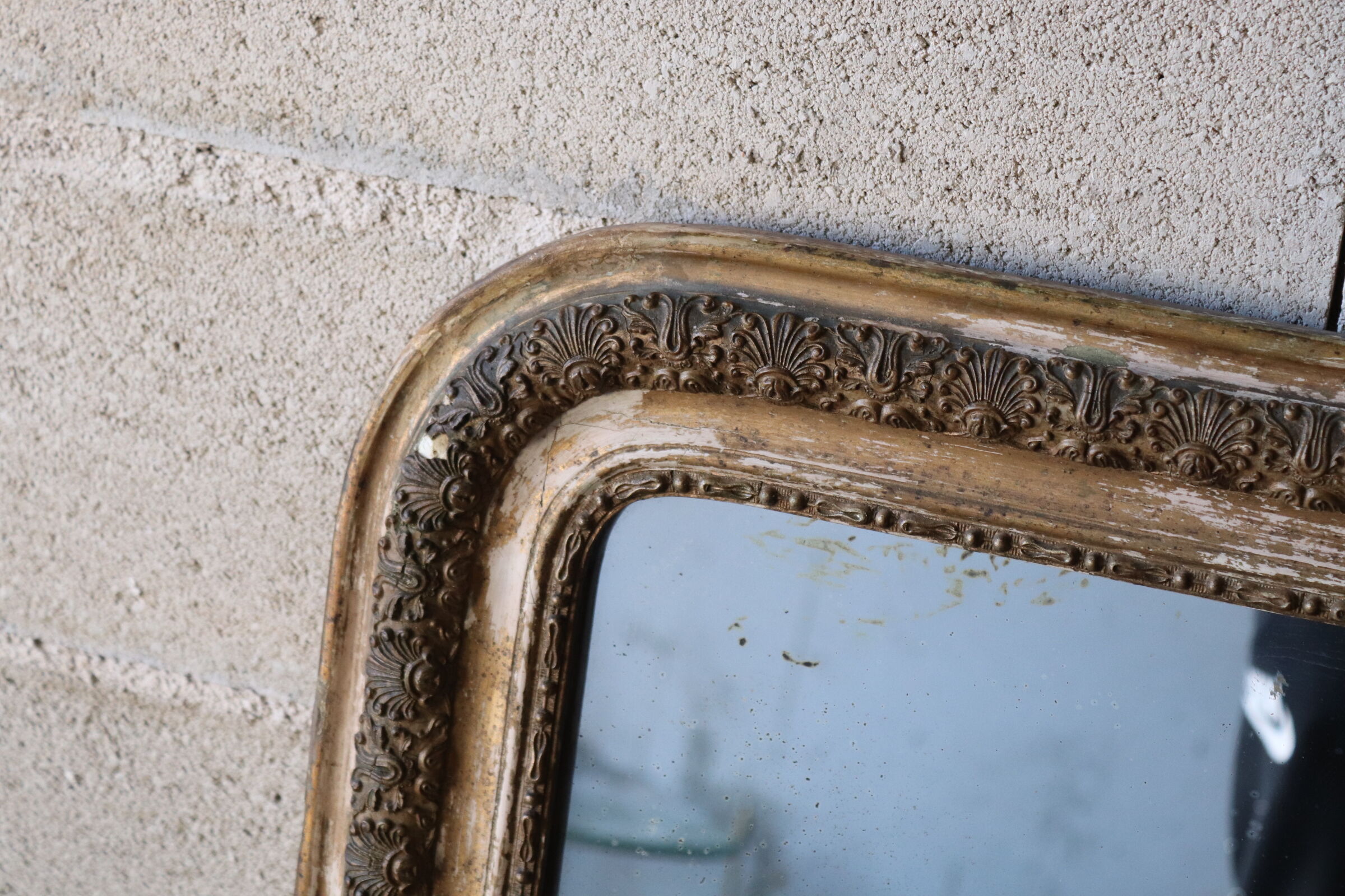 Old mirror Louis Philippe