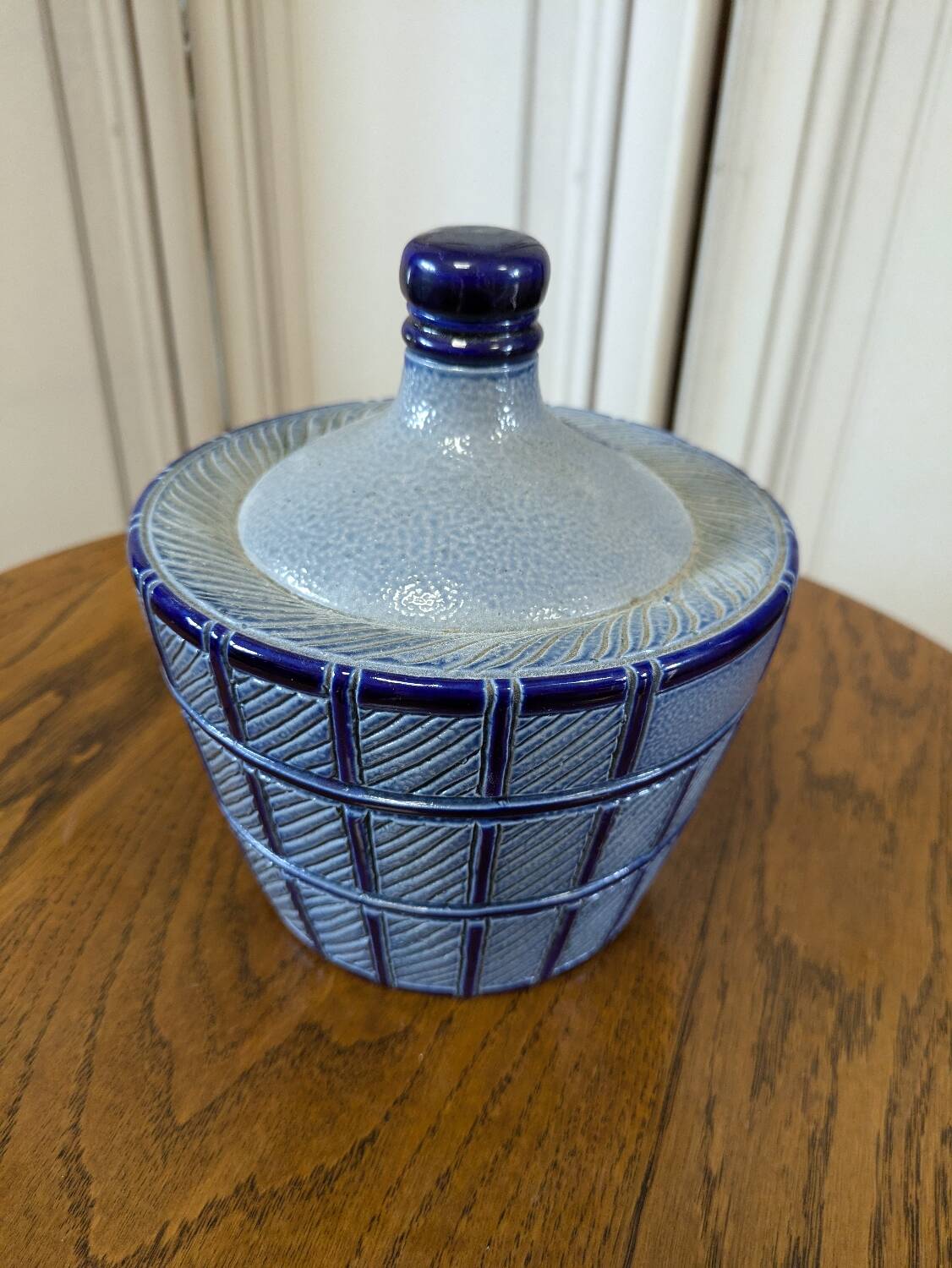 Alsace stoneware bottle