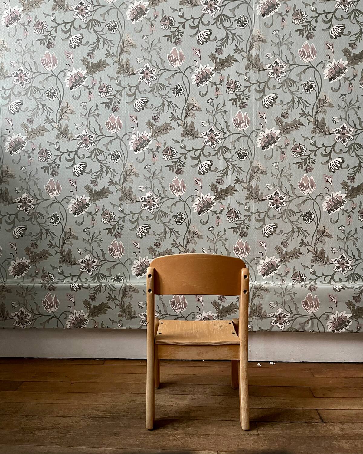 70s children's school chair