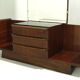 Commode avec miroir, années 1950