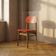 Mid-century colour chair, vintage wooden accent seating, 1960s