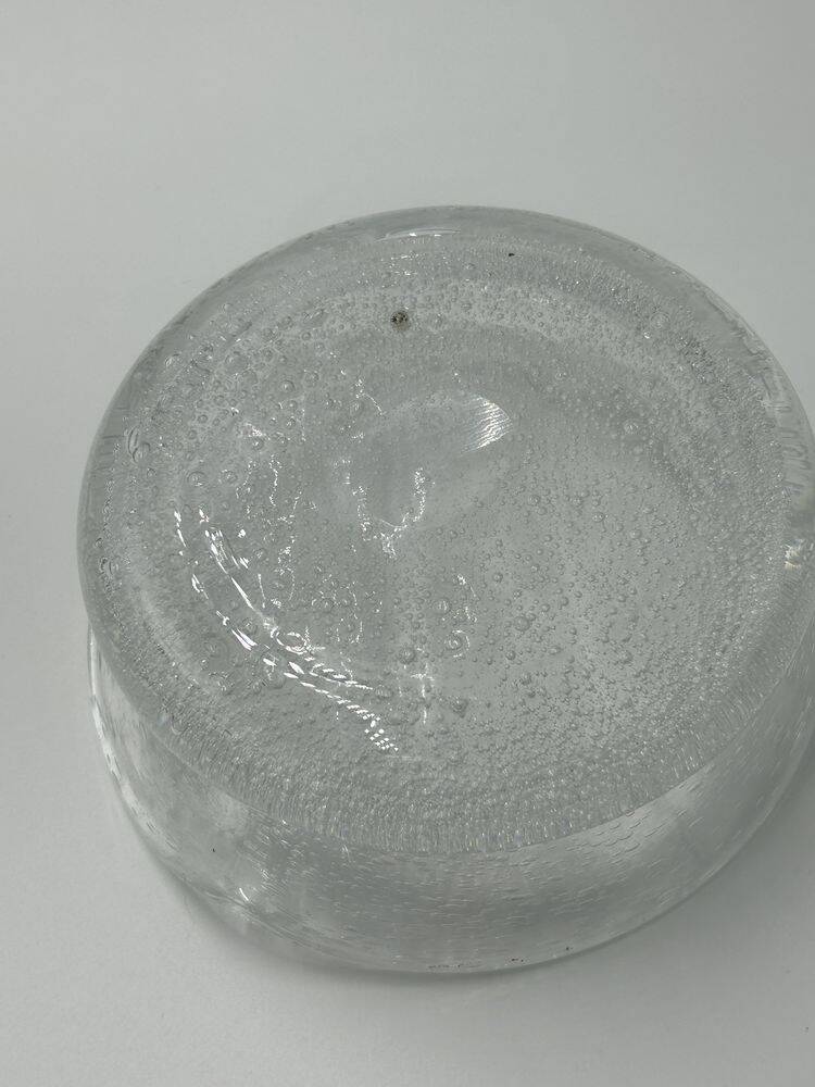 Biot glass empty pocket, vintage