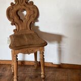 Chaise en bois