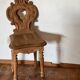 Wooden chair