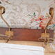 Old wall coat rack 4 patères