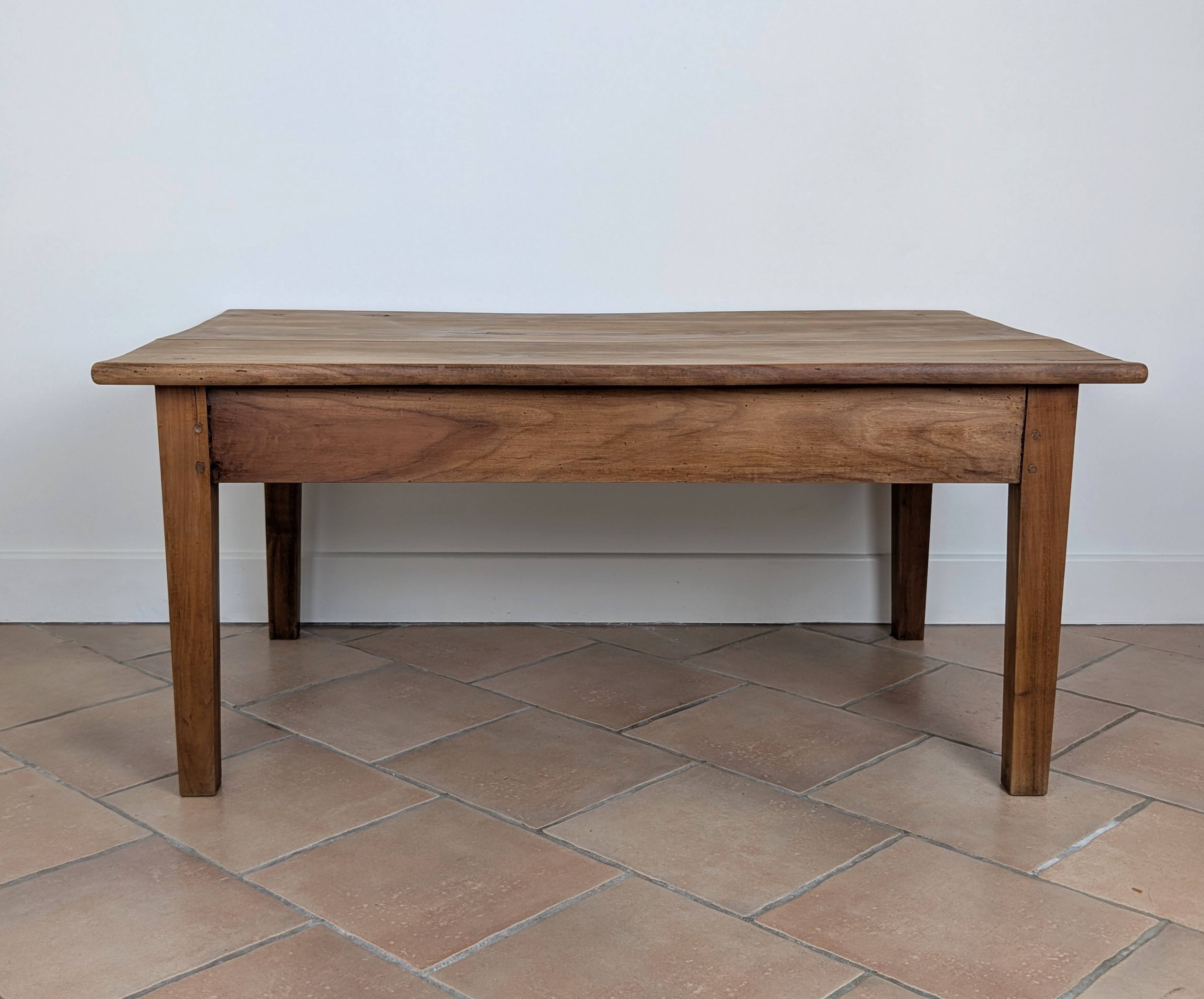Walnut coffee table