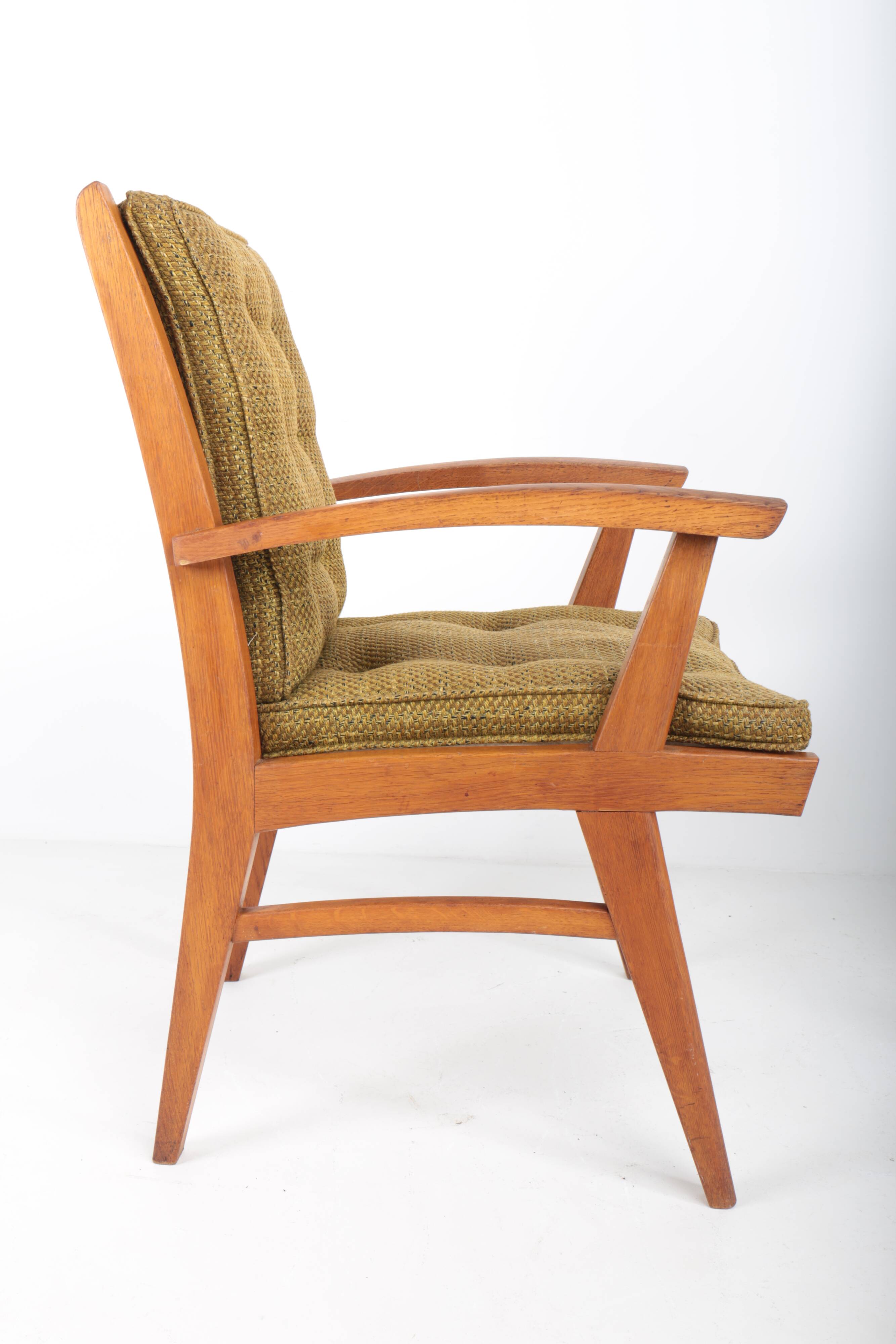 Set of 4 vintage Free-Span FS-116 armchairs, 50s