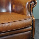 Club armchair in sheepskin