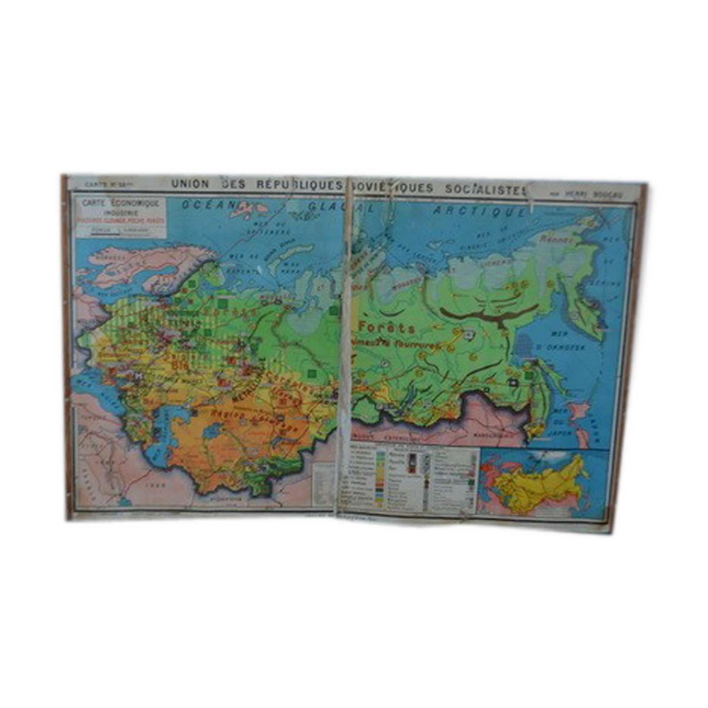 Lot of maps of ancient USSR geography