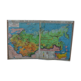 Lot of maps of ancient USSR geography