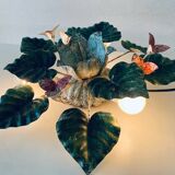 Italian flower ceiling light