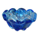 Vintage cendrier verre style Murano