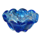 Vintage Murano-style glass ashtray
