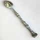 Silverware, medicine spoon with Minerva punch, 19th century.