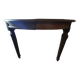 Extendable oval table
