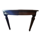 Extendable oval table