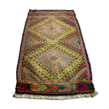 Vintage turkish kilim rug , 97x58 cm