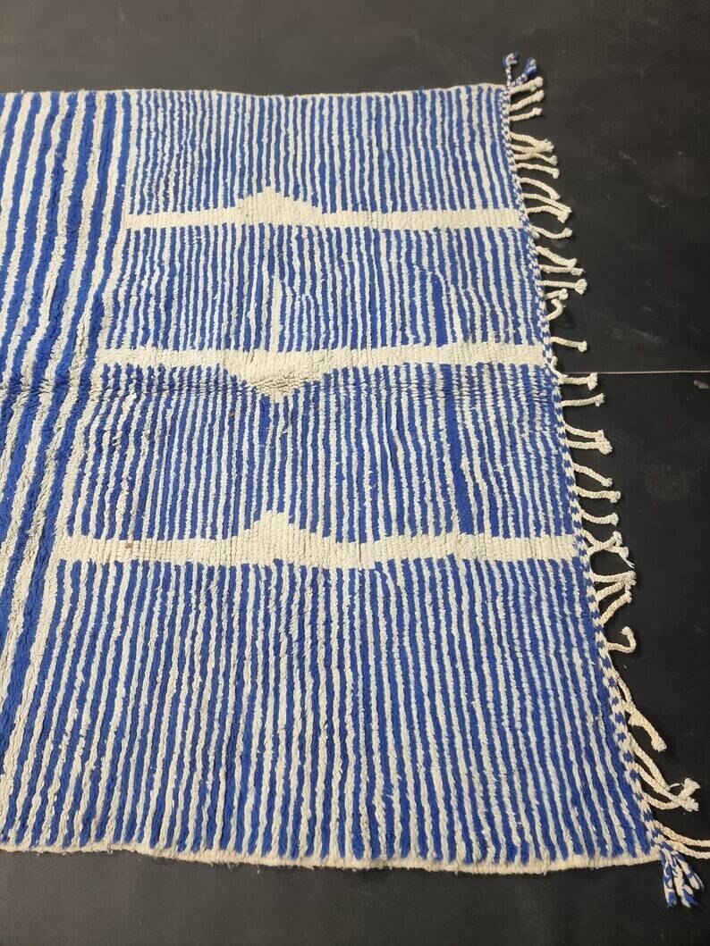 Beni Ourain blue rug 150/250cm