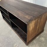 Small solid oak bank