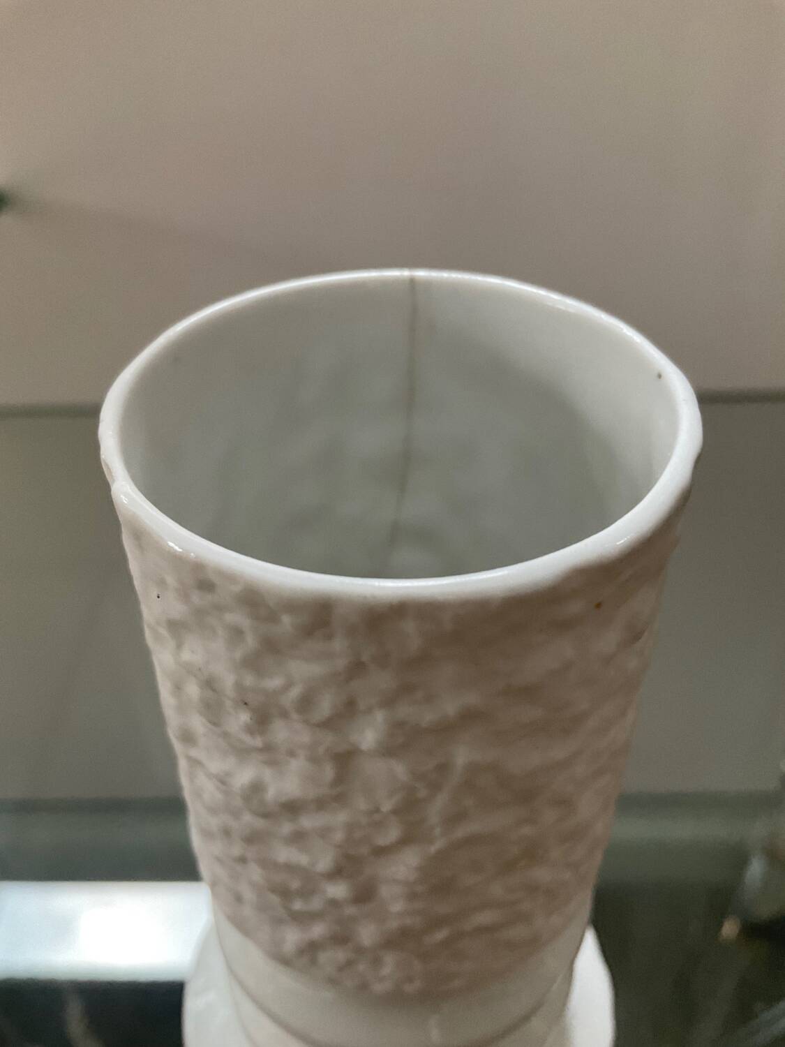 Vintage KPM porcelain Bavaria vase from the 50s-60s