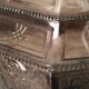 Silver metal candy sugar bowl lutetia france old