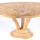 Dining table "palms" in rattan