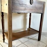 White marble vanity unit