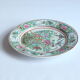 Assiettes beurrées chinoises, Famille rose Canton