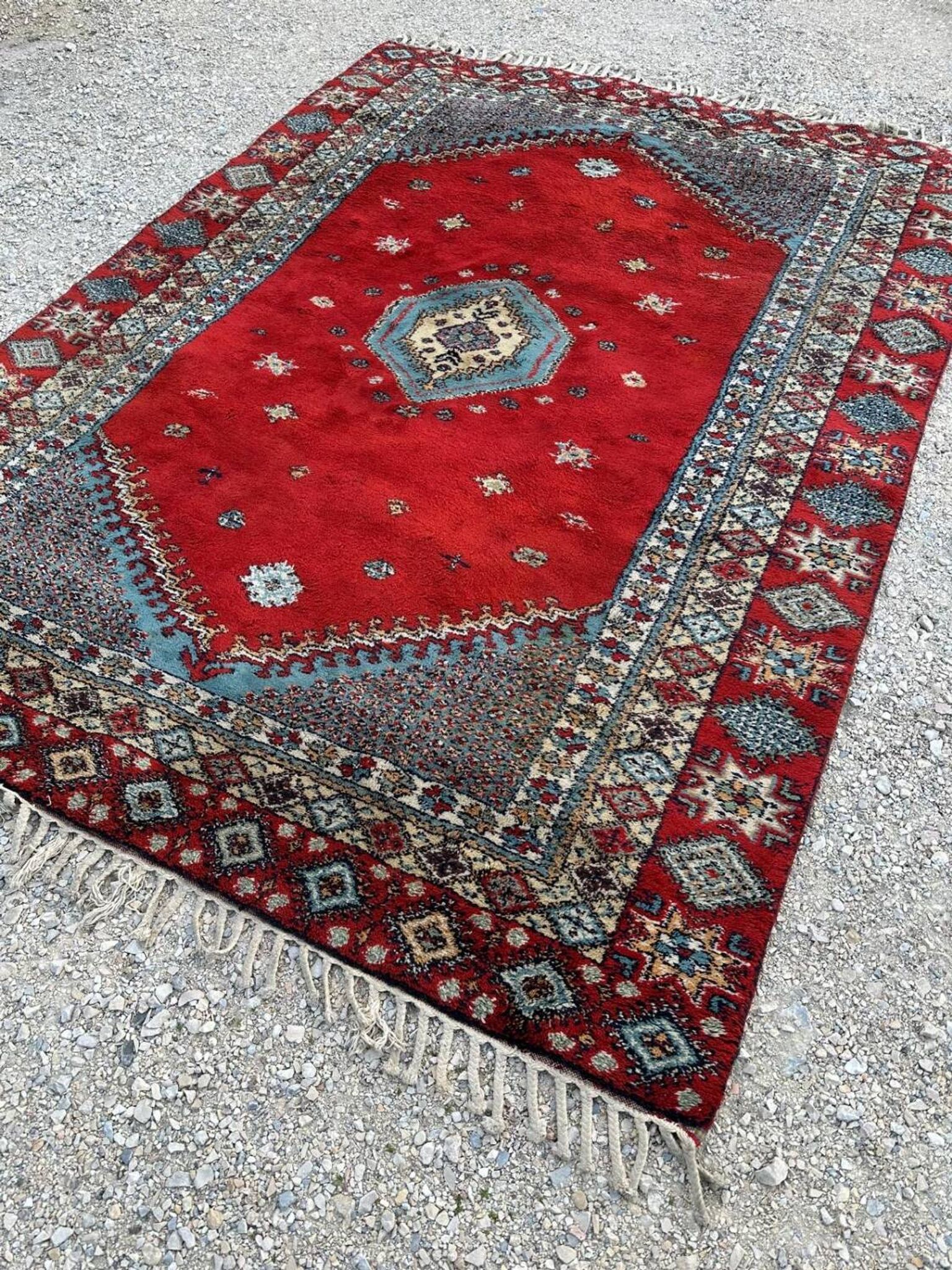 Handmade Moroccan rug