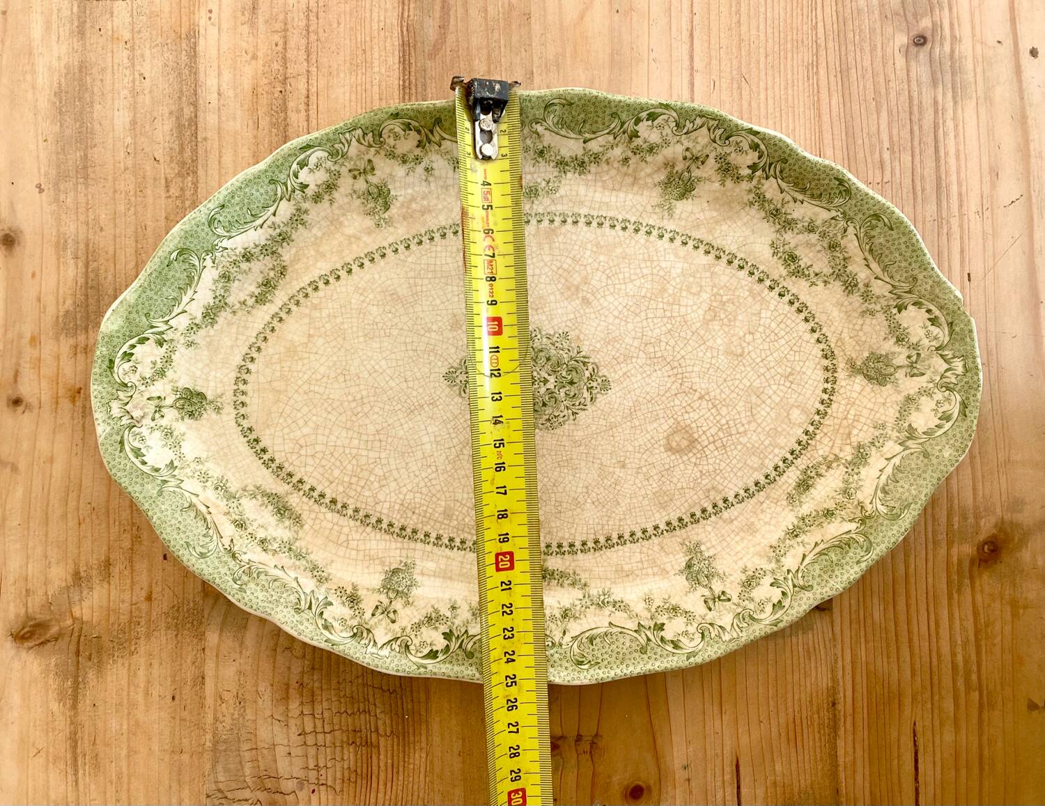 English porcelain dish