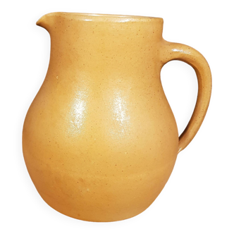 The large stoneware pitcher