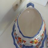 Tureen and its presentation dish Henriot Quimper