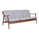 Canapé Mid-Century danois en teck par Arne Hovmand-Olsen pour Mogens Kold, années 1960.