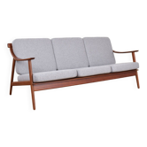 Canapé Mid-Century danois en teck par Arne Hovmand-Olsen pour Mogens Kold, années 1960.
